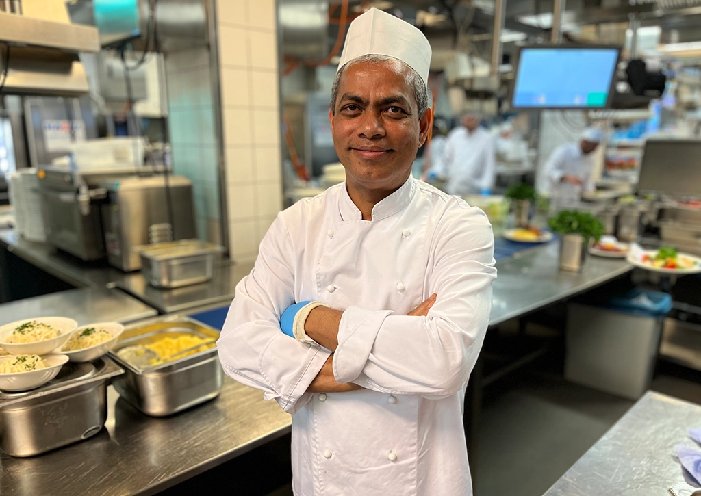 Rahman , seit über 25 Jahren in der Küche im Hofbräuhaus